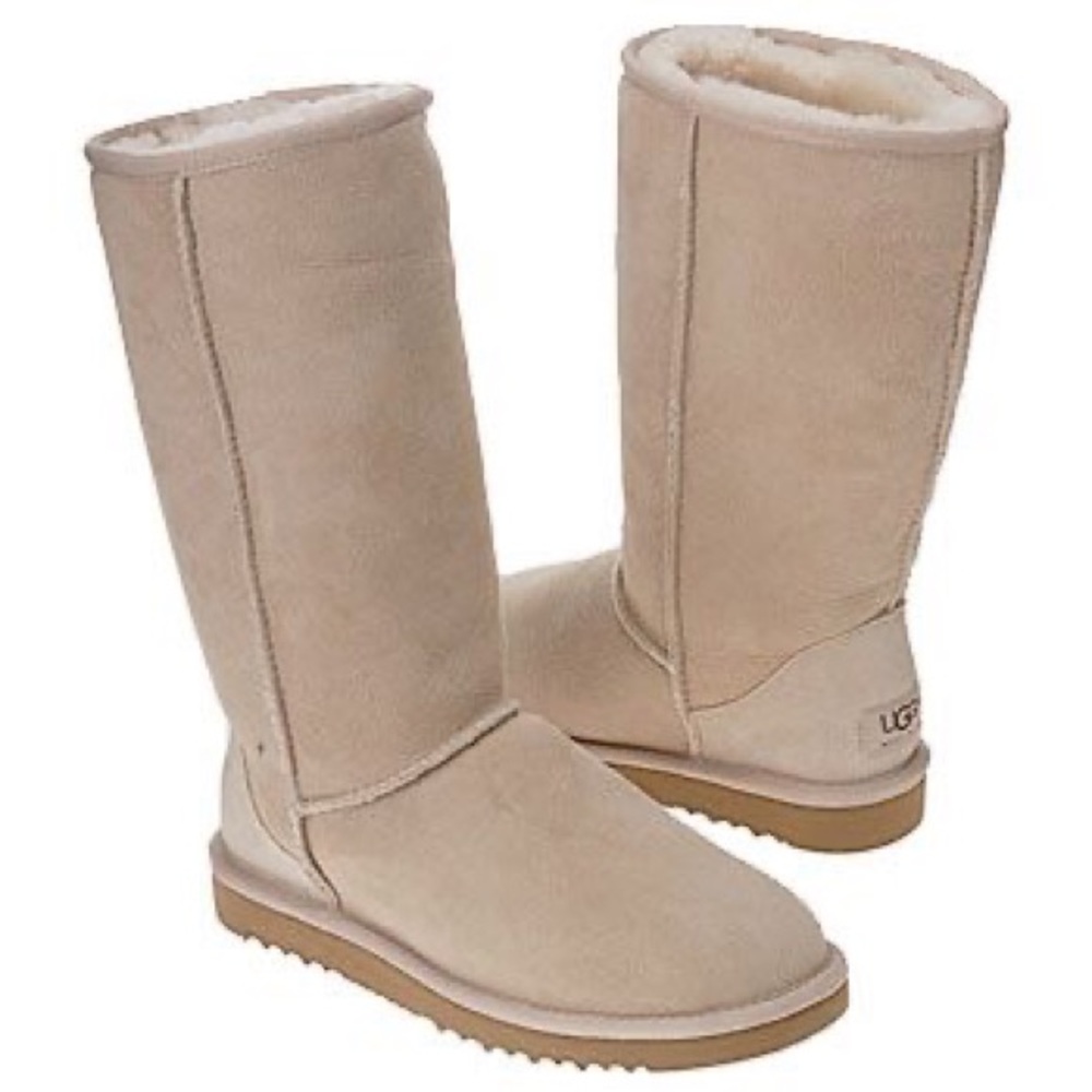 Classic Tall Uggs; Sand, size 6